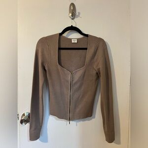 Abercrombie & Fitch, Square Neck Sweater, Size M